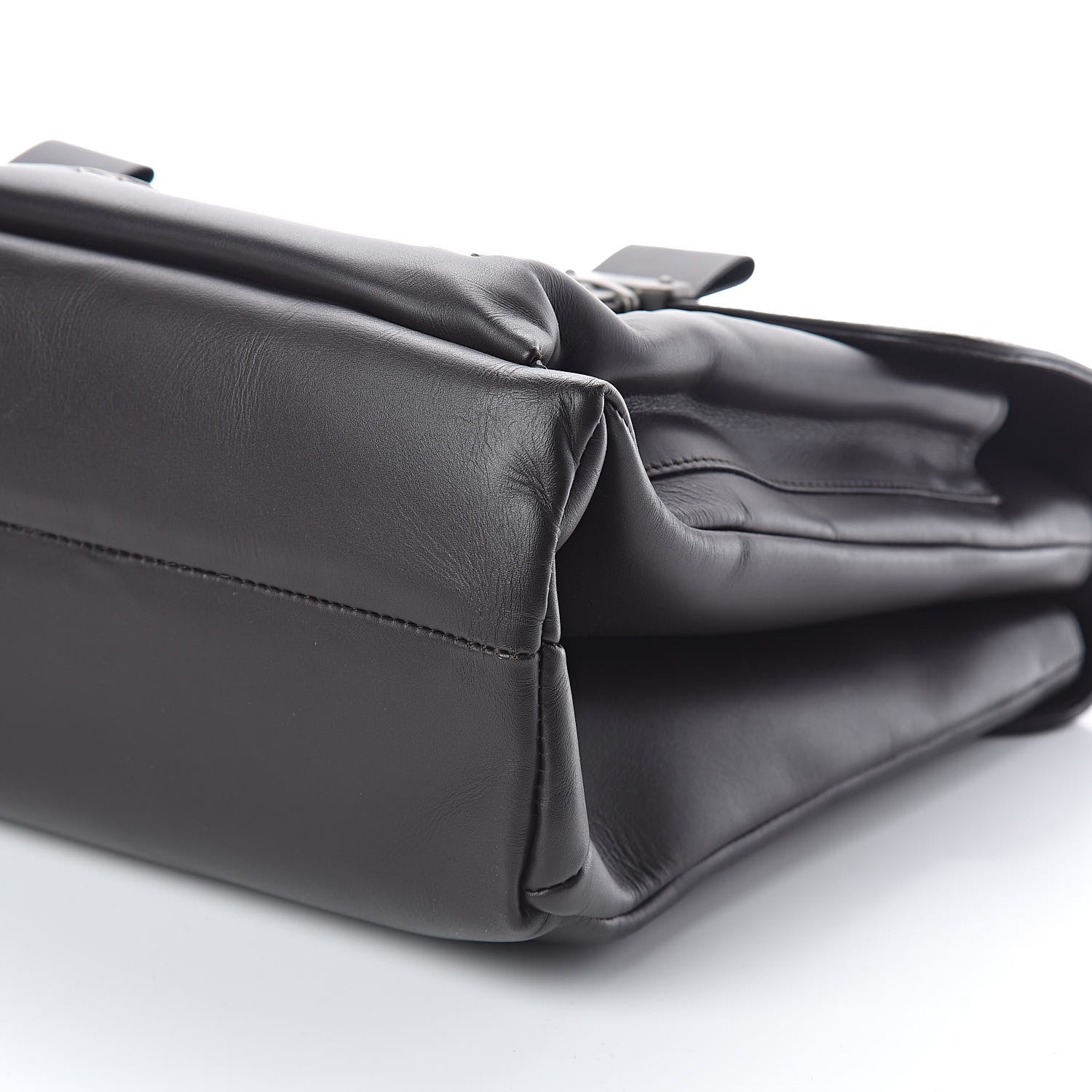 Bottega Veneta Calfskin Intrecciato Briefcase Ebano 11 of 13