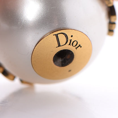 Christian Dior Pearl J'Adior Mise En Dior Tribal Earrings Gold 4 of 5