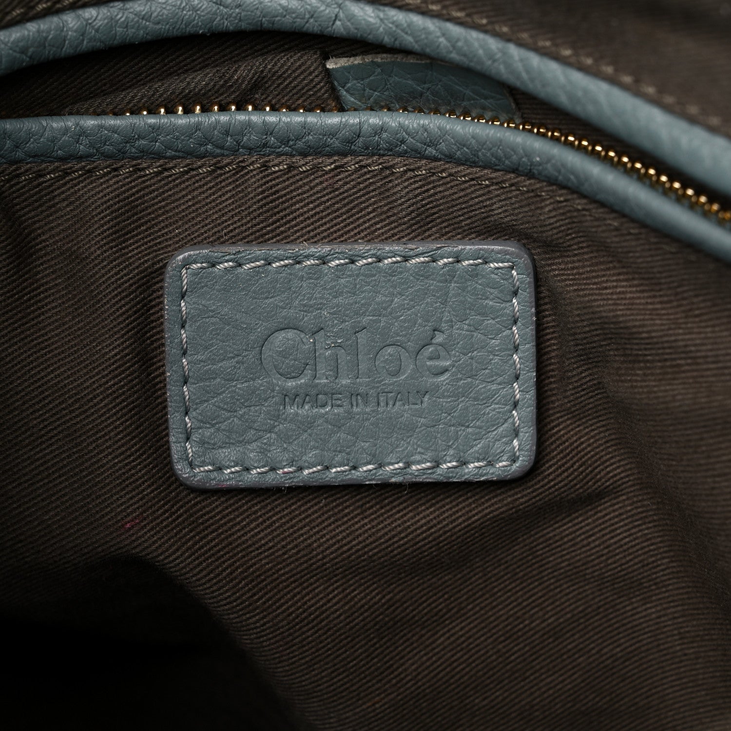 Chloe Calfskin Medium Marcie Satchel Cloudy Blue 6 of 26