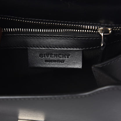 Givenchy Calfskin Mini Pandora Box Logo Strap Crossbody Bag Black 6 of 10