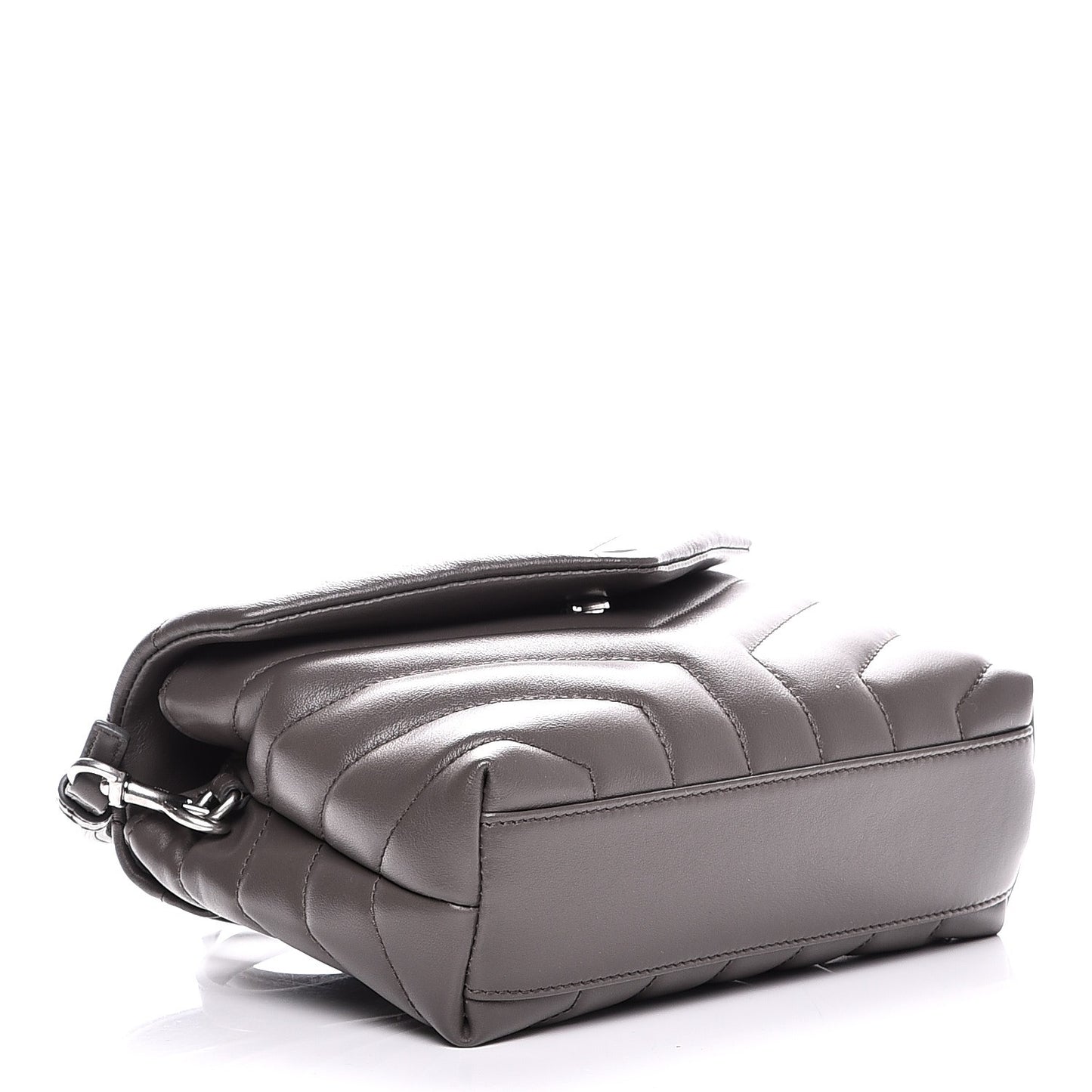 Calfskin Y Quilted Monogram Toy Loulou Crossbody Bag Earth