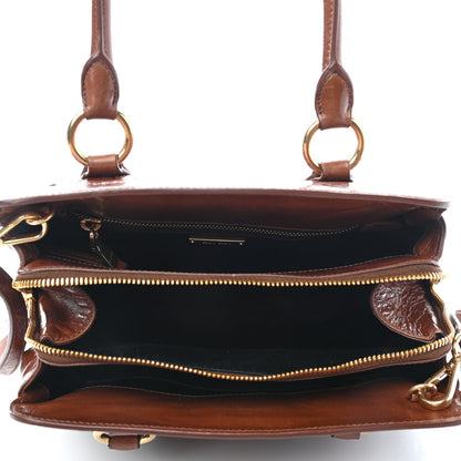 Miu Miu Matelasse Lux Tote Palissandro 5 of 8