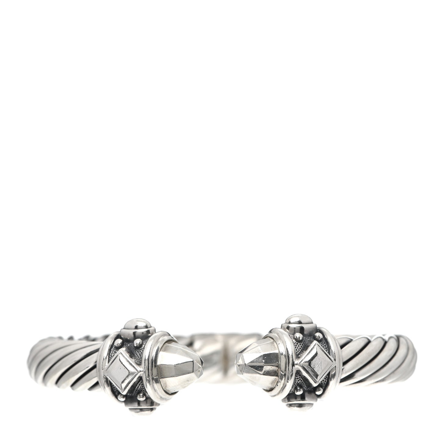 Sterling Silver 10mm Renaissance Cable Bracelet