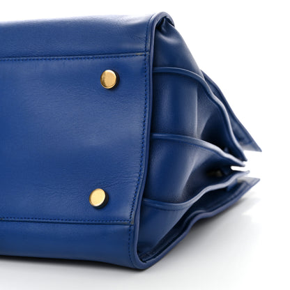 Saint Laurent Calfskin Small Sac De Jour Blue Majorelle 11 of 13