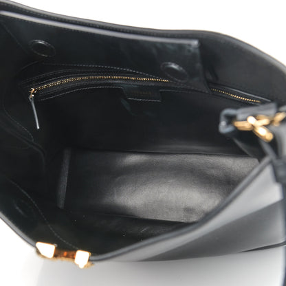 Versace Vitello Virtus Hobo Black 5 of 13