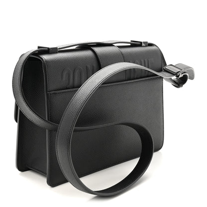 Christian Dior Ultra Matte Grained Calfskin 30 Montaigne Flap Bag Black 3 of 10