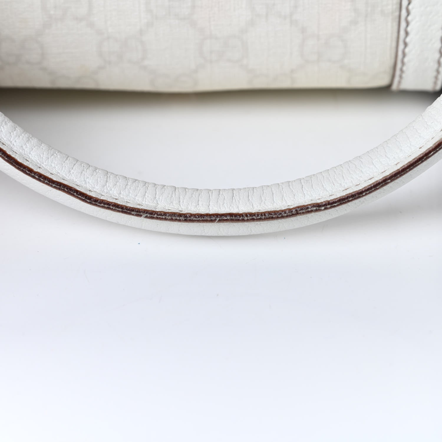 Gucci GG Plus Monogram Web Large Carry On Duffle Bag White 15 of 18