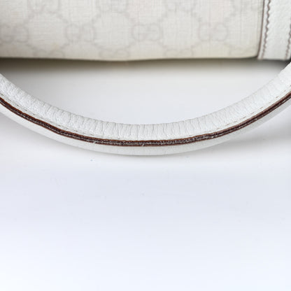 Gucci GG Plus Monogram Web Large Carry On Duffle Bag White 15 of 18