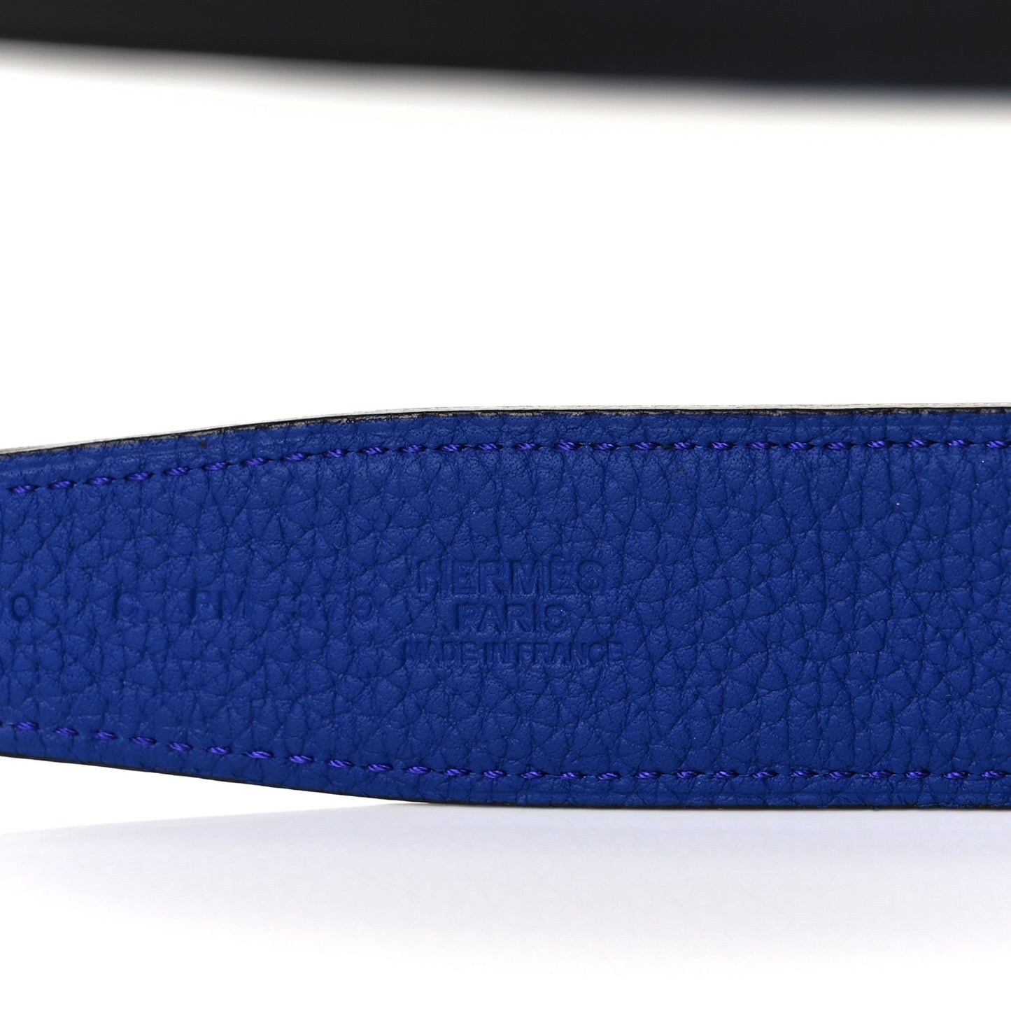 Swift Togo 32mm Belt Strap 90 Black Bleu Electrique