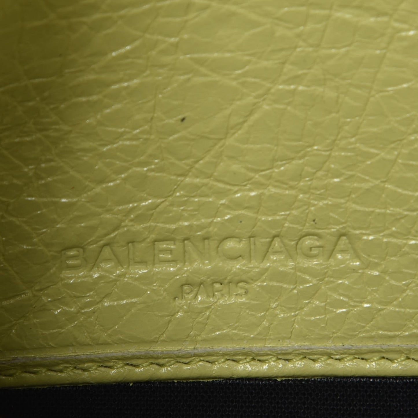 Agneau Giant 12 Gold Hardware Continental Zip Around Wallet Jaune Citronnade