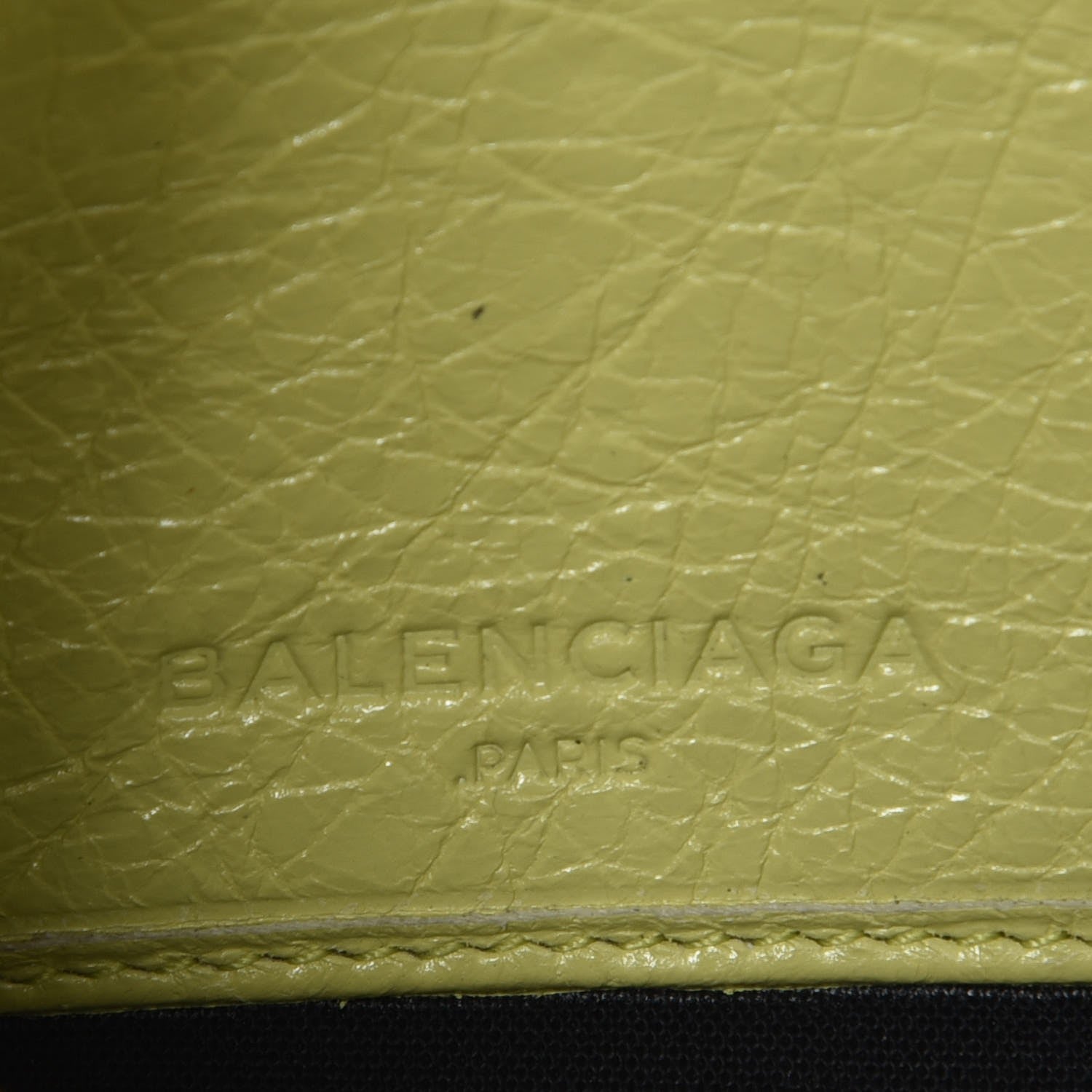Balenciaga Agneau Giant 12 Gold Hardware Continental Zip Around Wallet Jaune Citronnade 6 of 12