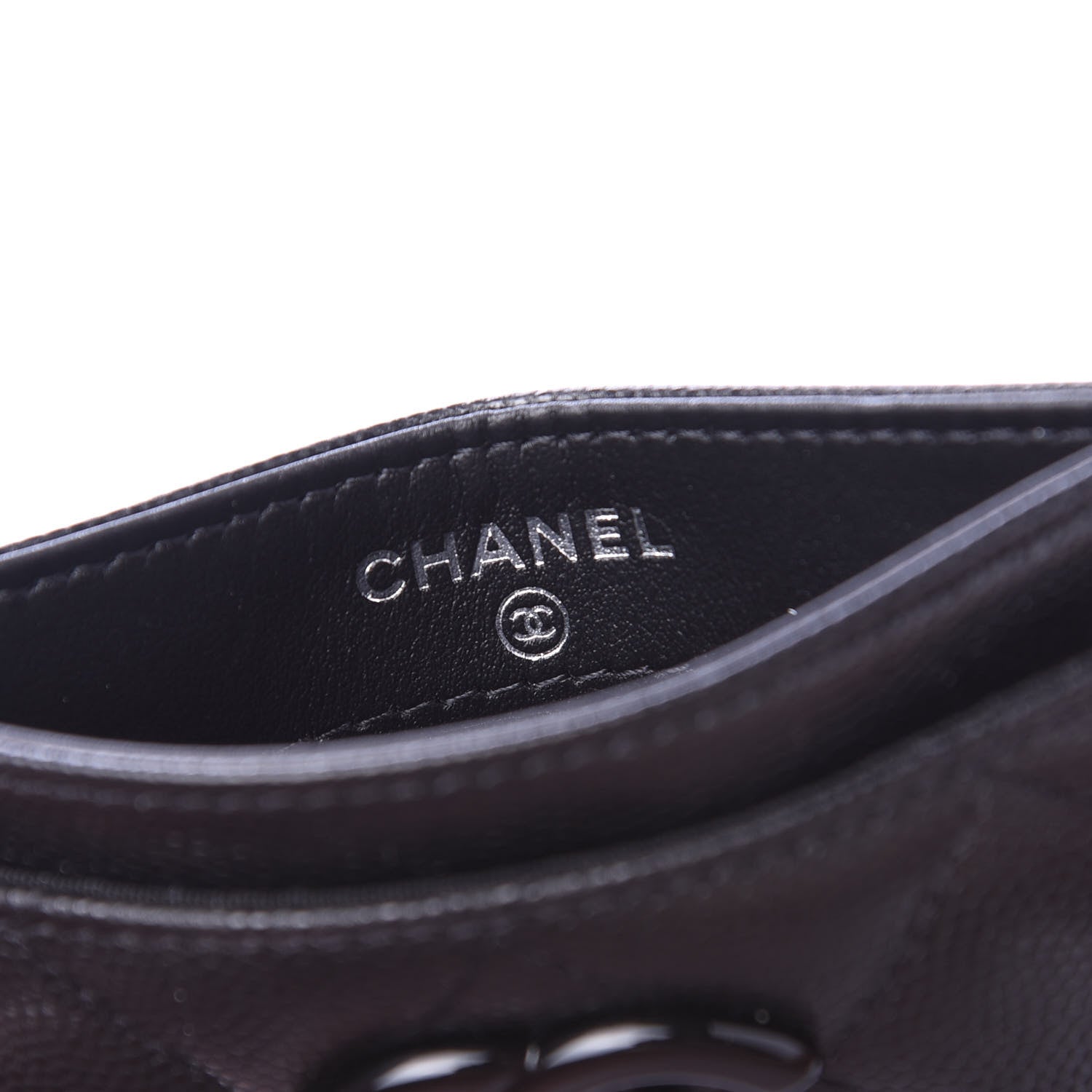 Chanel Caviar Quilted My Everything Card Holder Black 6 of 10