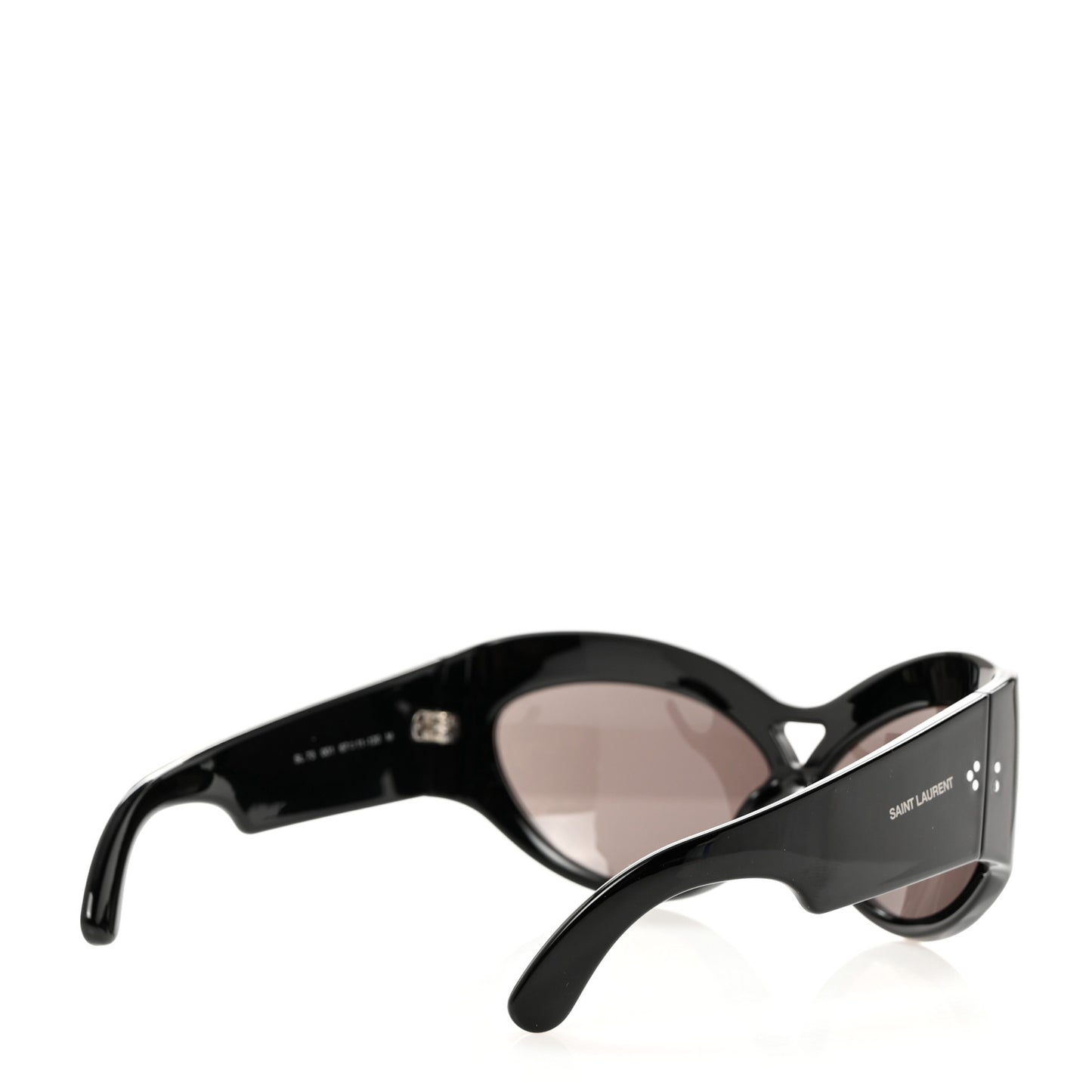 Acetate SL 73 Cat Eye Sunglasses Black