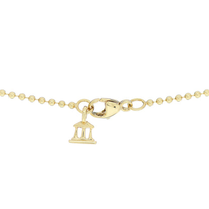 Temple St. Clair 18K Yellow Gold Ball Chain Necklace 18" 4 of 4