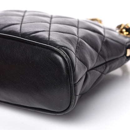 Chanel Calfskin Quilted Small Shoulder Bag Black 9 of 12