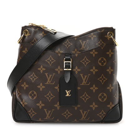 Louis Vuitton Monogram Odeon PM Black 1 of 10