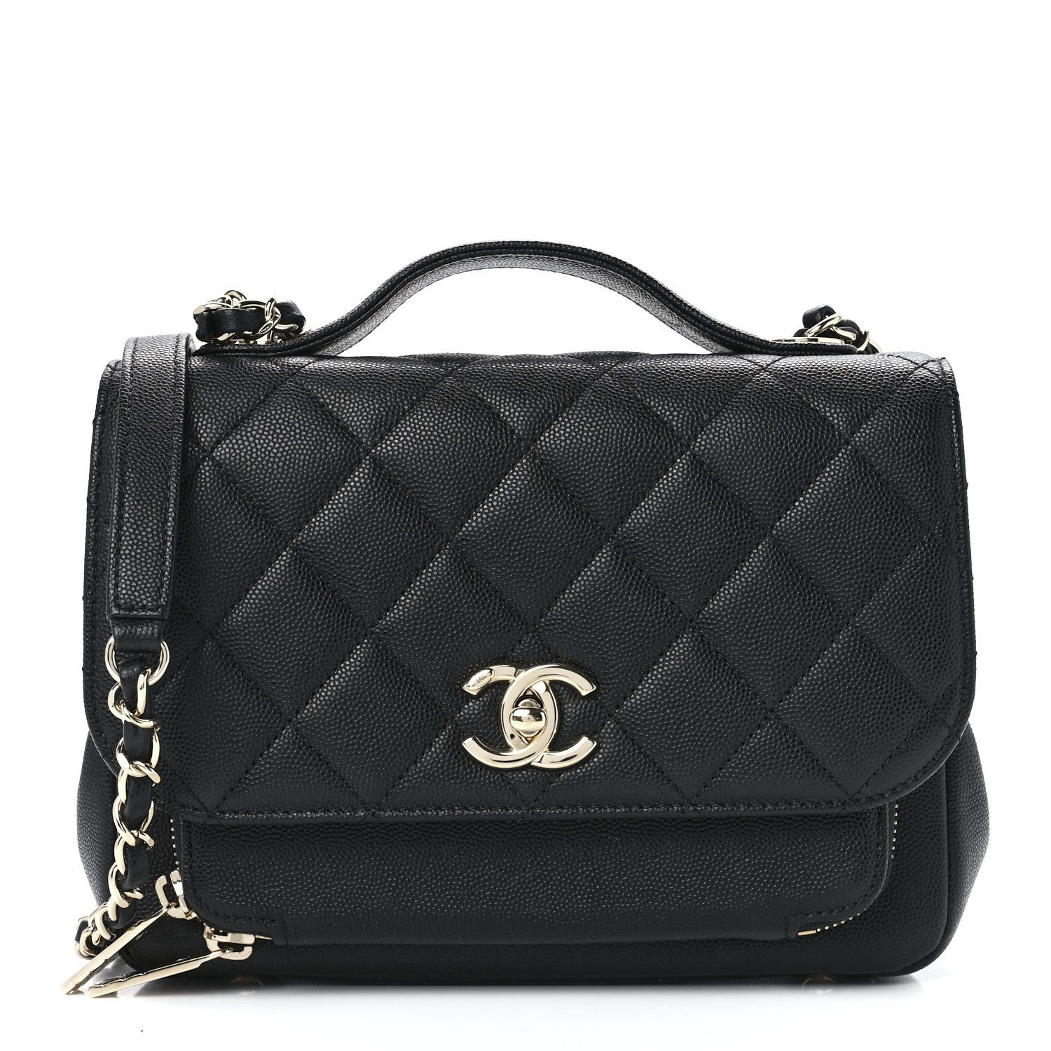 Chanel Caviar Quilted Medium Business Affinity Flap Black 1 of 13