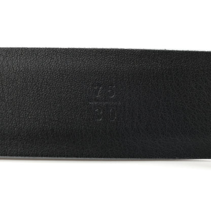 Chanel Metallic Calfskin Crystal CC Chain Belt 75 30 Silver 5 of 11
