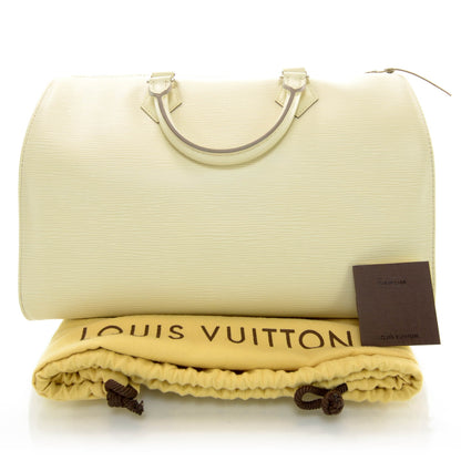Louis Vuitton Epi Speedy 30 Vanilla 3 of 8