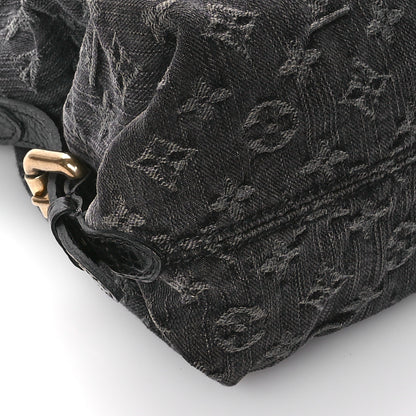 Louis Vuitton Denim Neo Cabby MM Black 9 of 12