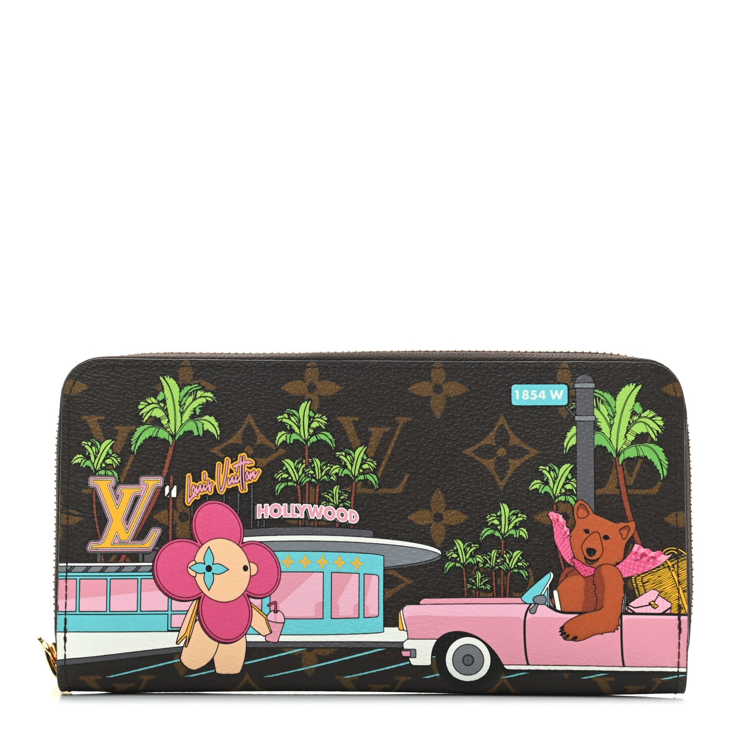 Monogram 2021 Christmas Animation Hollywood Zippy Wallet