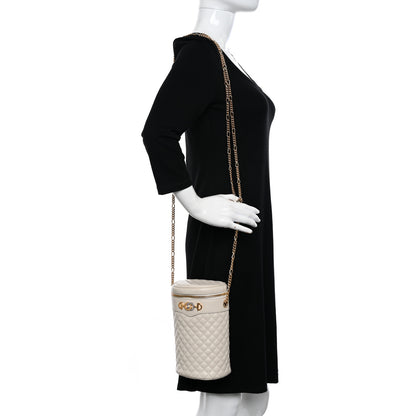Gucci Calfskin Trapuntata Zumi Belt Bag Off White 2 of 11