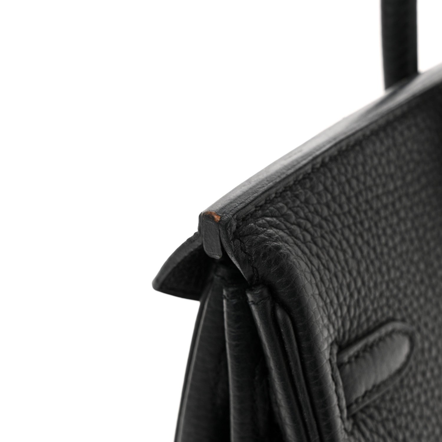 Hermes Togo Birkin 25 Black 13 of 17