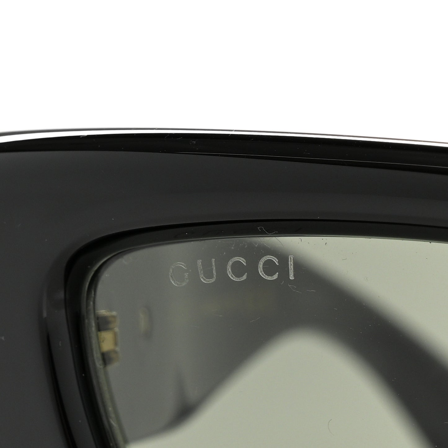 Acetate Cat Eye GG Marmont Logo Sunglasses GG1827S Black