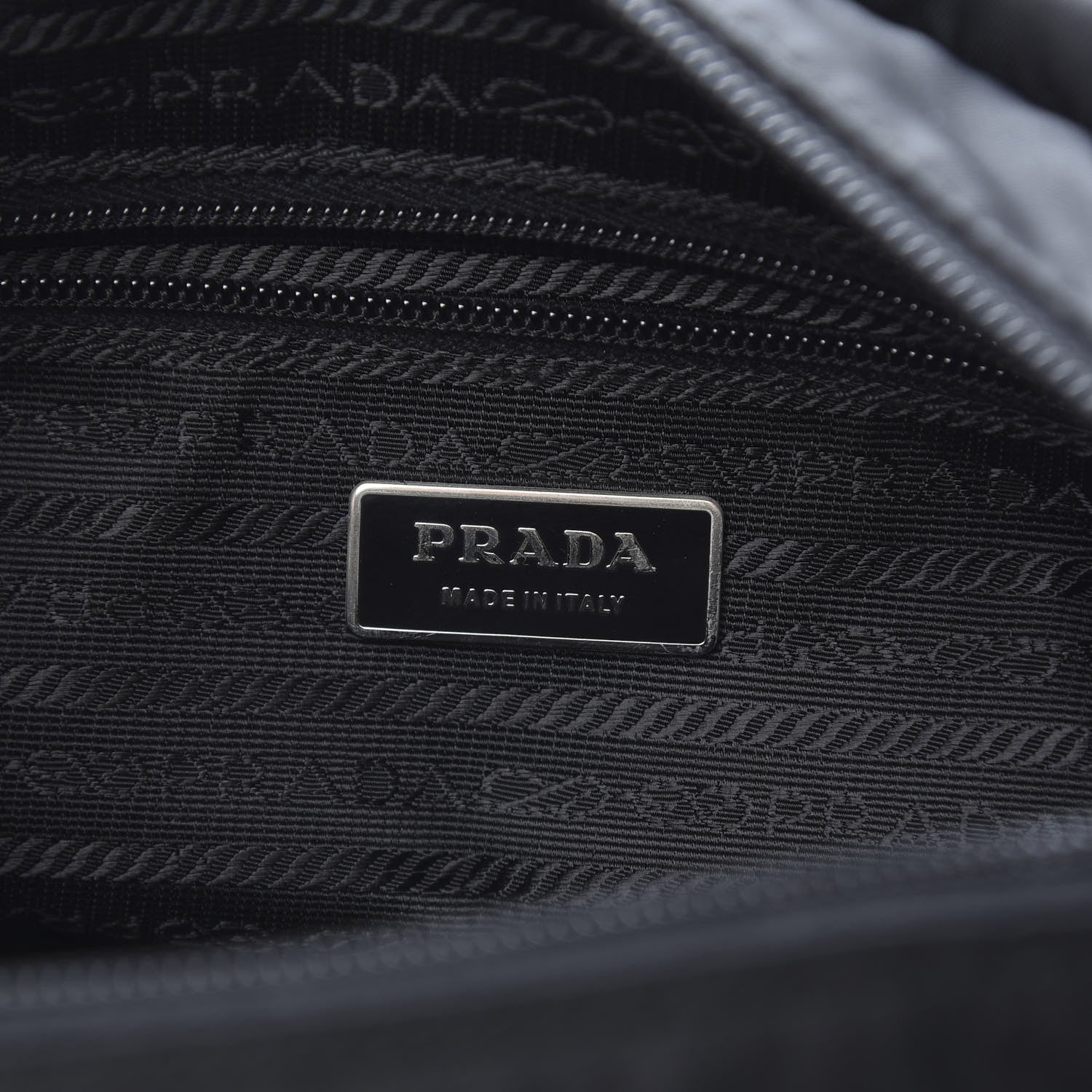 Prada Tessuto Nylon Vela Messenger Bag Black 6 of 10