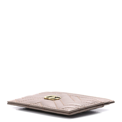 Gucci Calfskin Matelasse GG Marmont Card Holder Porcelain Rose 8 of 10