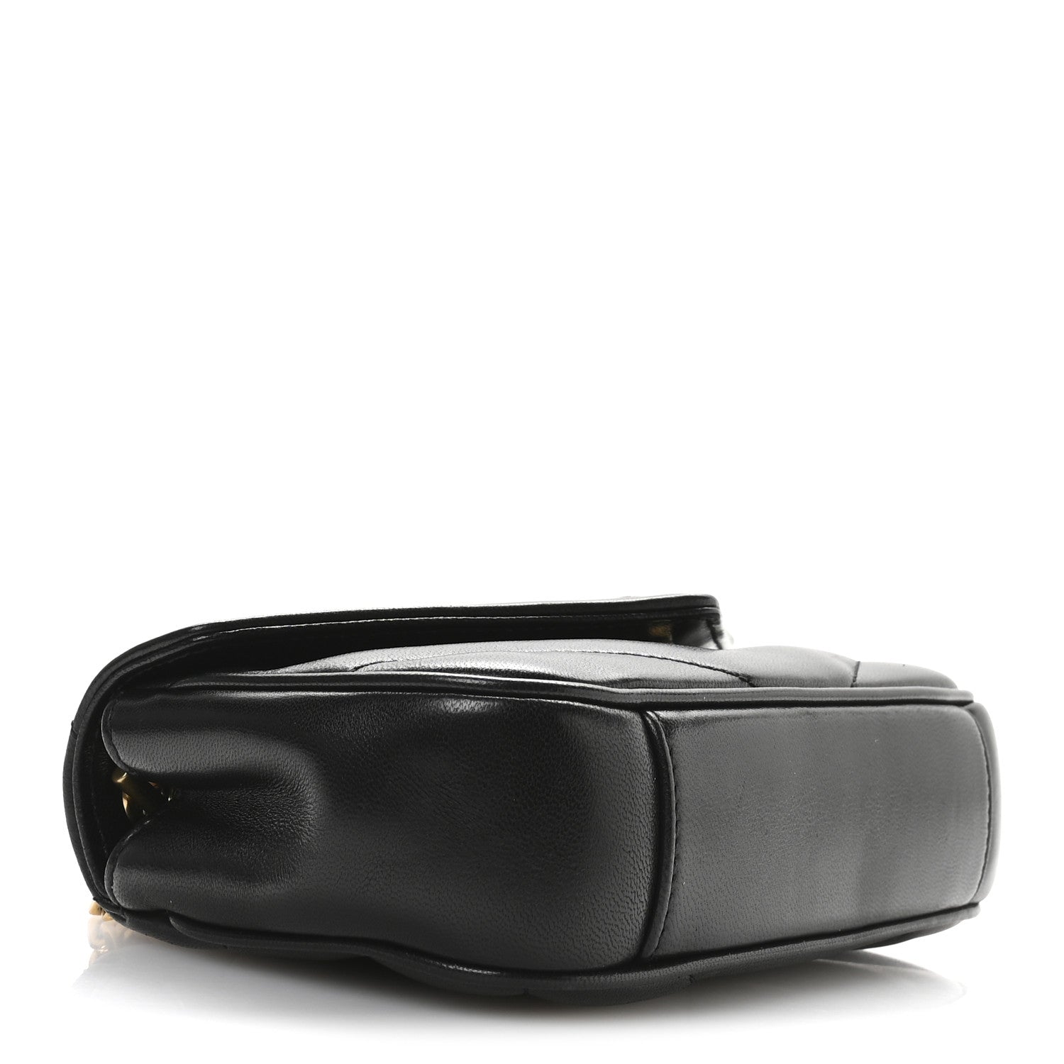 Saint Laurent Lambskin Chevron Quilted Mini Loulou Black 5 of 11