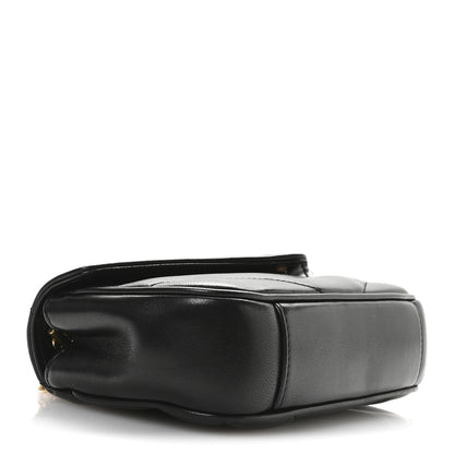 Saint Laurent Lambskin Chevron Quilted Mini Loulou Black 5 of 11
