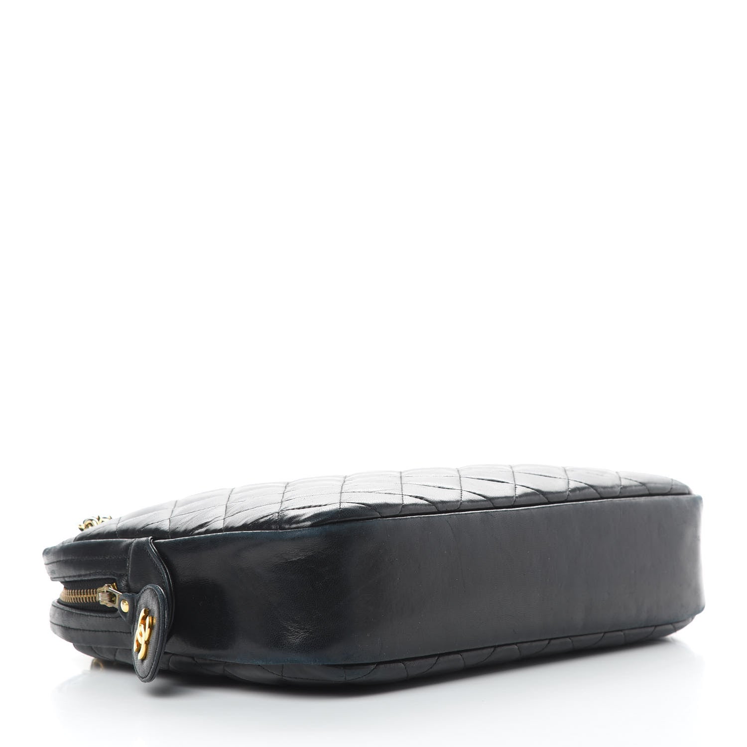 Chanel Lambskin Quilted Camera Case Black 4 of 16