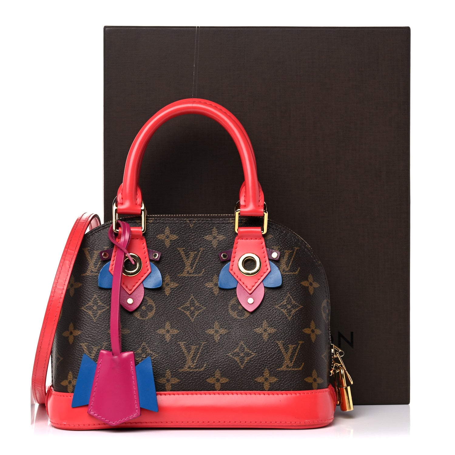 Louis Vuitton Monogram Totem Alma BB Flamingo 25 of 25