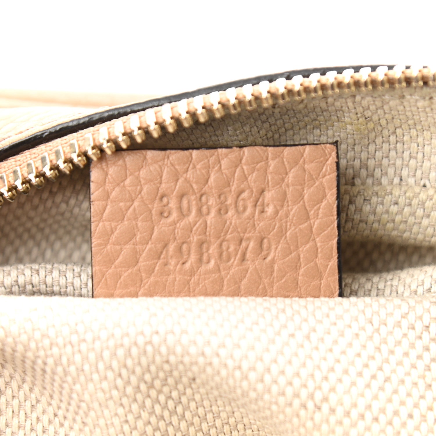 Gucci Pebbled Calfskin Small Soho Disco Bag Camelia 7 of 11