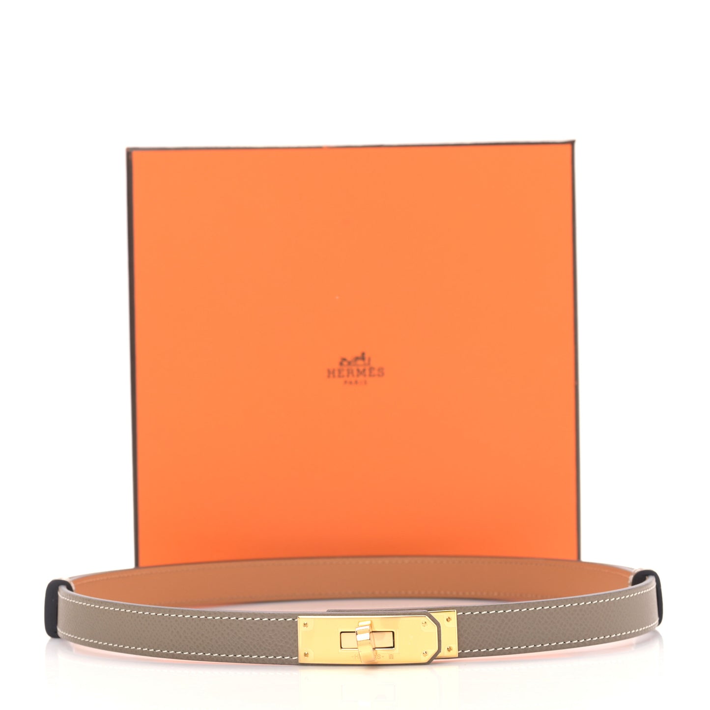 Epsom Kelly Belt Etoupe
