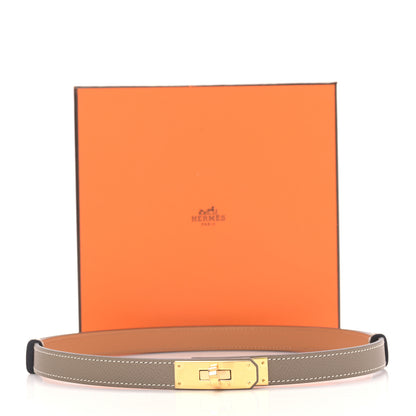 Hermes Epsom Kelly Belt Etoupe 4 of 4