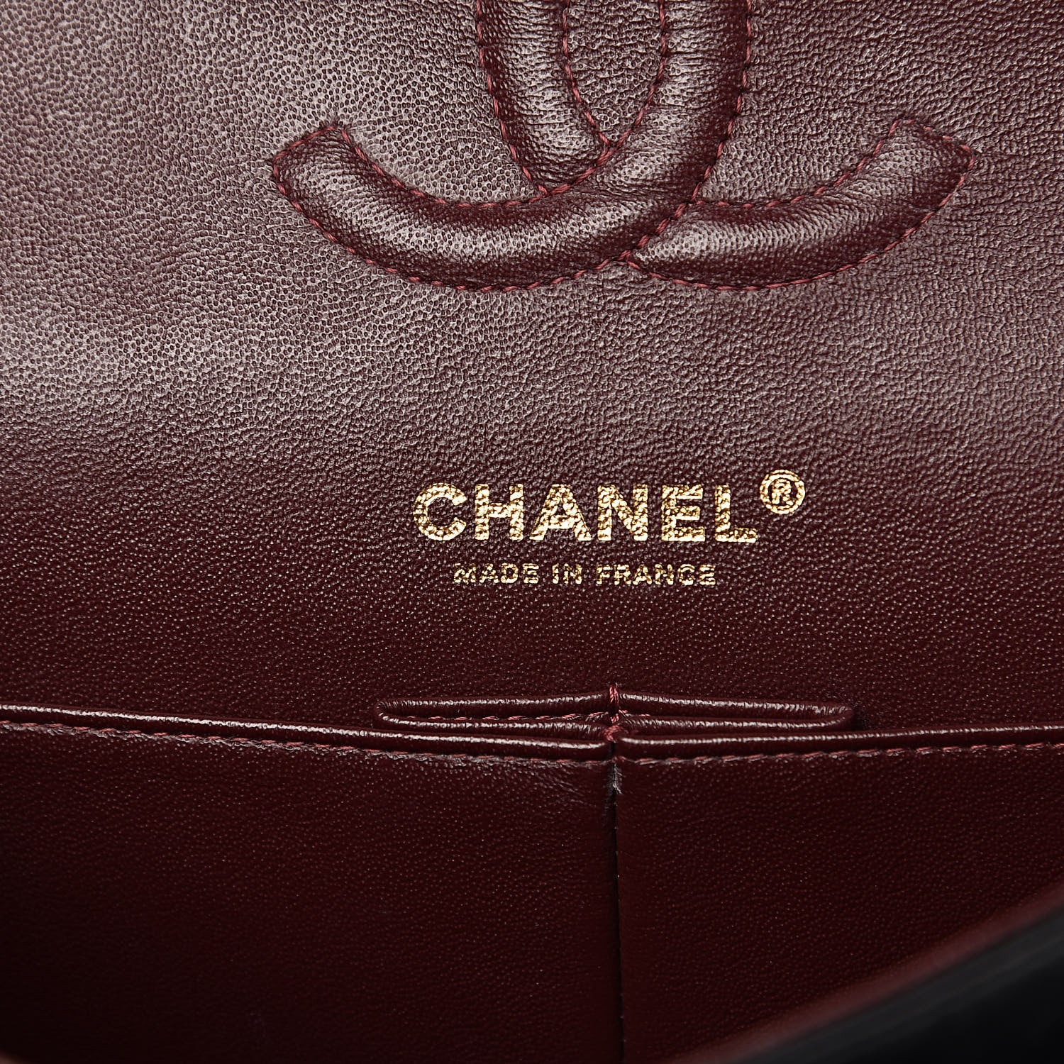 Chanel Lambskin Quilted Medium Double Flap Black 6 of 16