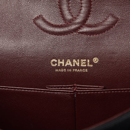 Chanel Lambskin Quilted Medium Double Flap Black 6 of 16