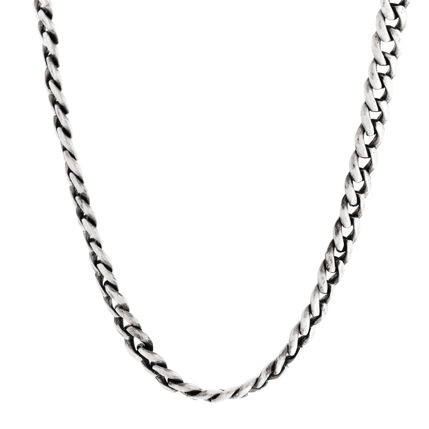 Sterling Silver Bella Mini ID Choker Necklace