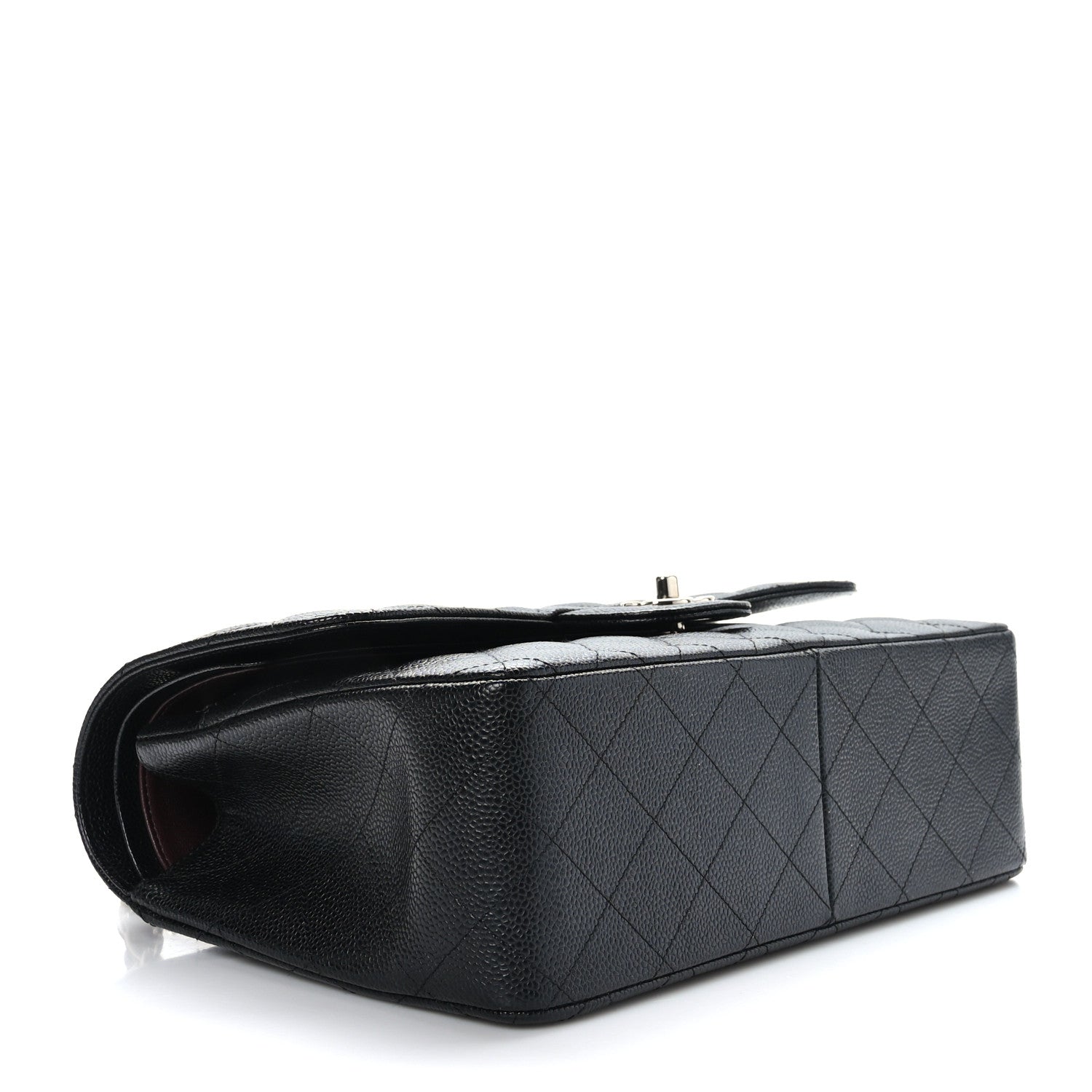 Chanel Caviar Quilted Jumbo Double Flap Black 4 of 9