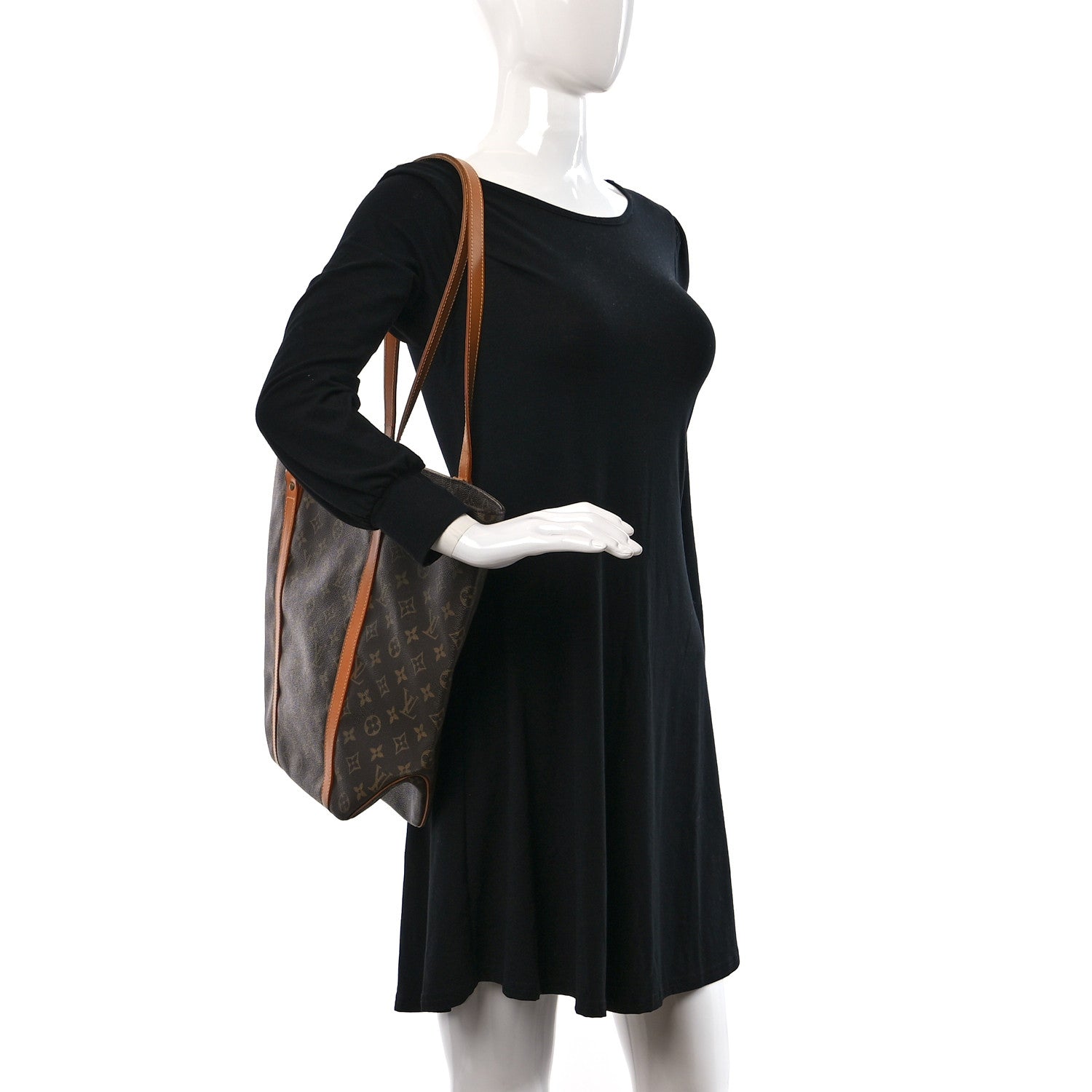 Louis Vuitton Monogram Sac Shopping Tote 2 of 16
