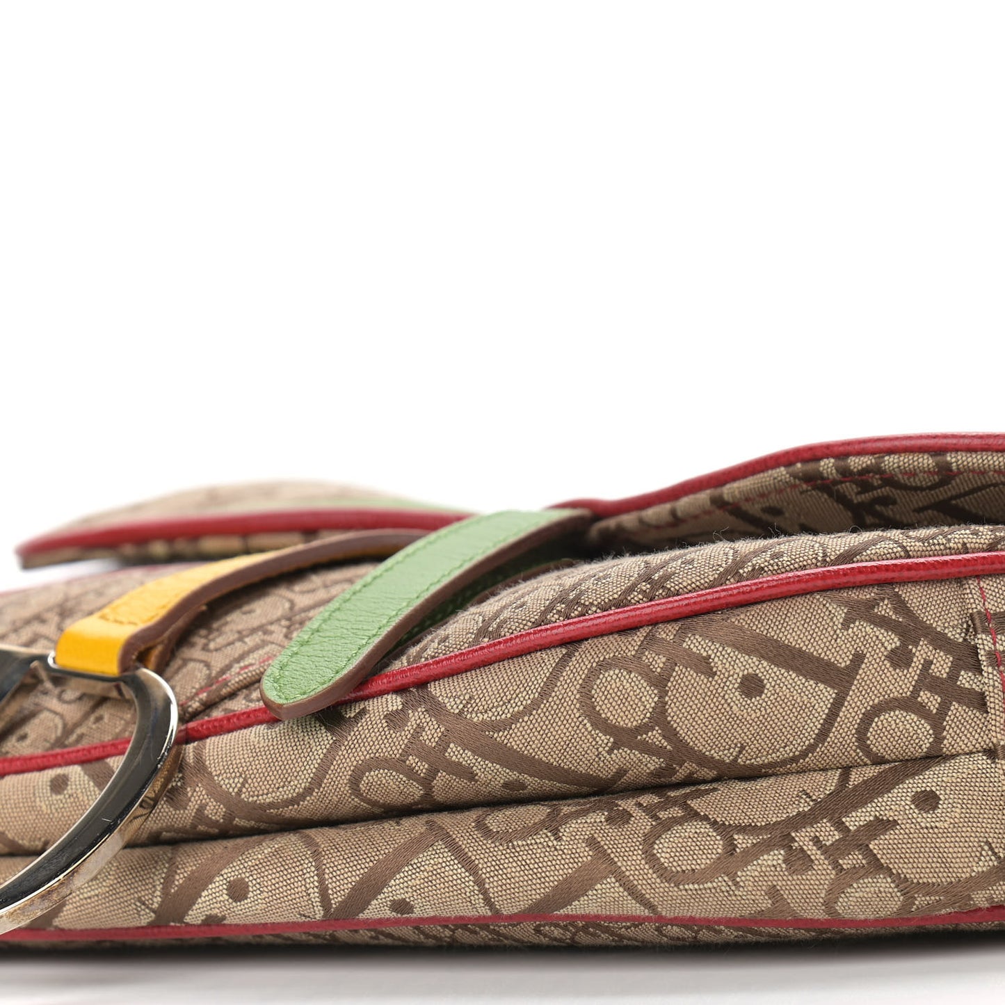 Monogram Rasta Saddle Bag Beige