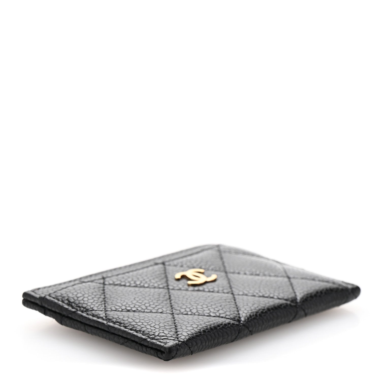 Chanel Caviar Quilted Card Holder Black 4 of 10