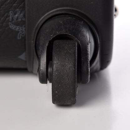 MCM Visetos Small Traveler Trolley Whelled Suitcase Black 11 of 21