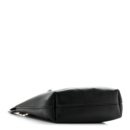 Saint Laurent Lambskin Pochon Shoulder Bag Black 4 of 11
