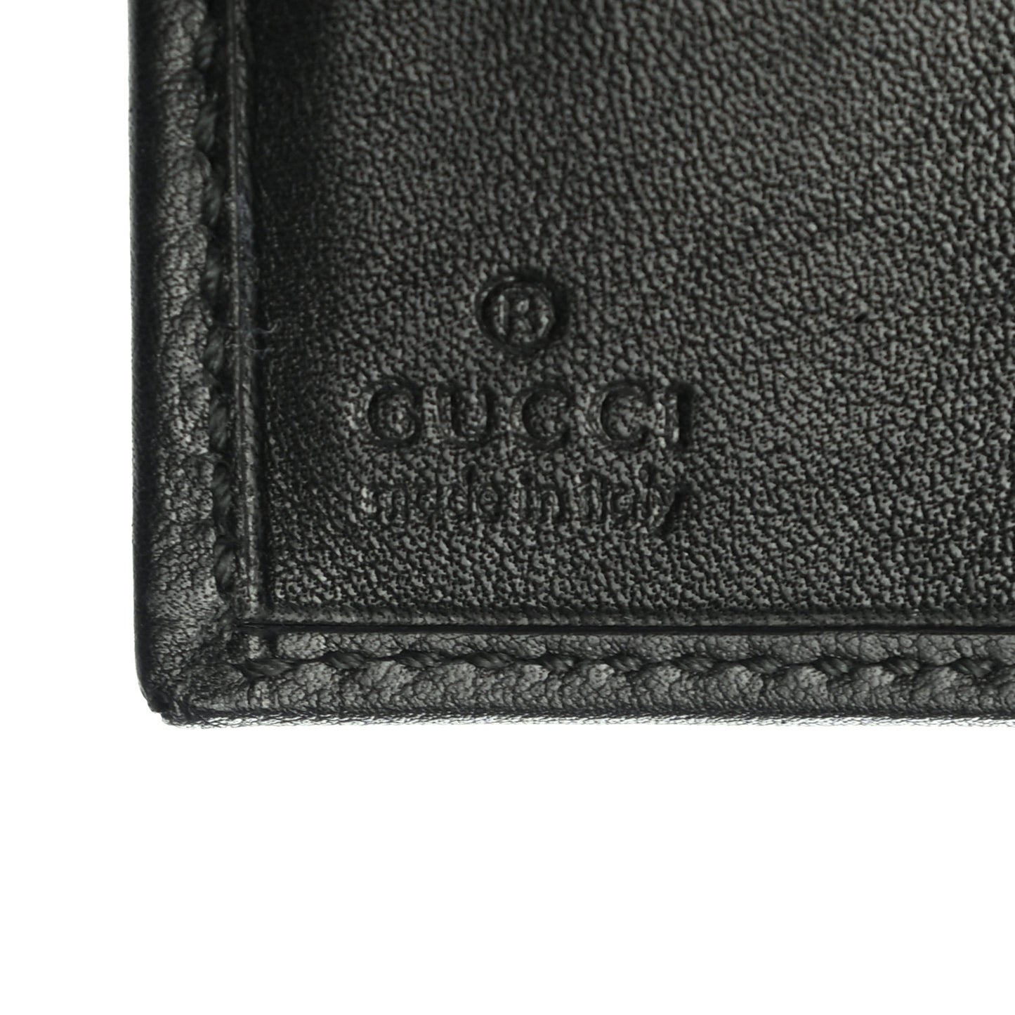 Guccissima Web Bi-Fold Wallet Black