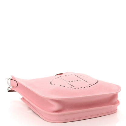 Hermes Taurillon Clemence Evelyne III PM Rose Sakura 4 of 12