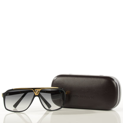 Louis Vuitton Acetate Evidence Sunglasses Z0105W Black 8 of 8