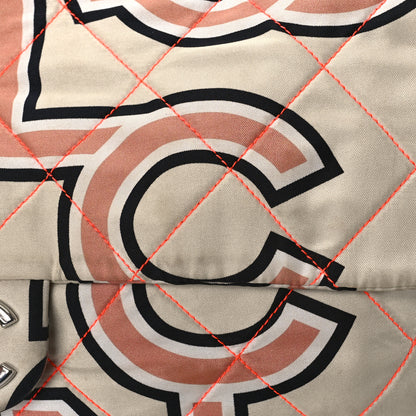 Chanel Nylon Printed Maxi Flap Multicolor 10 of 10
